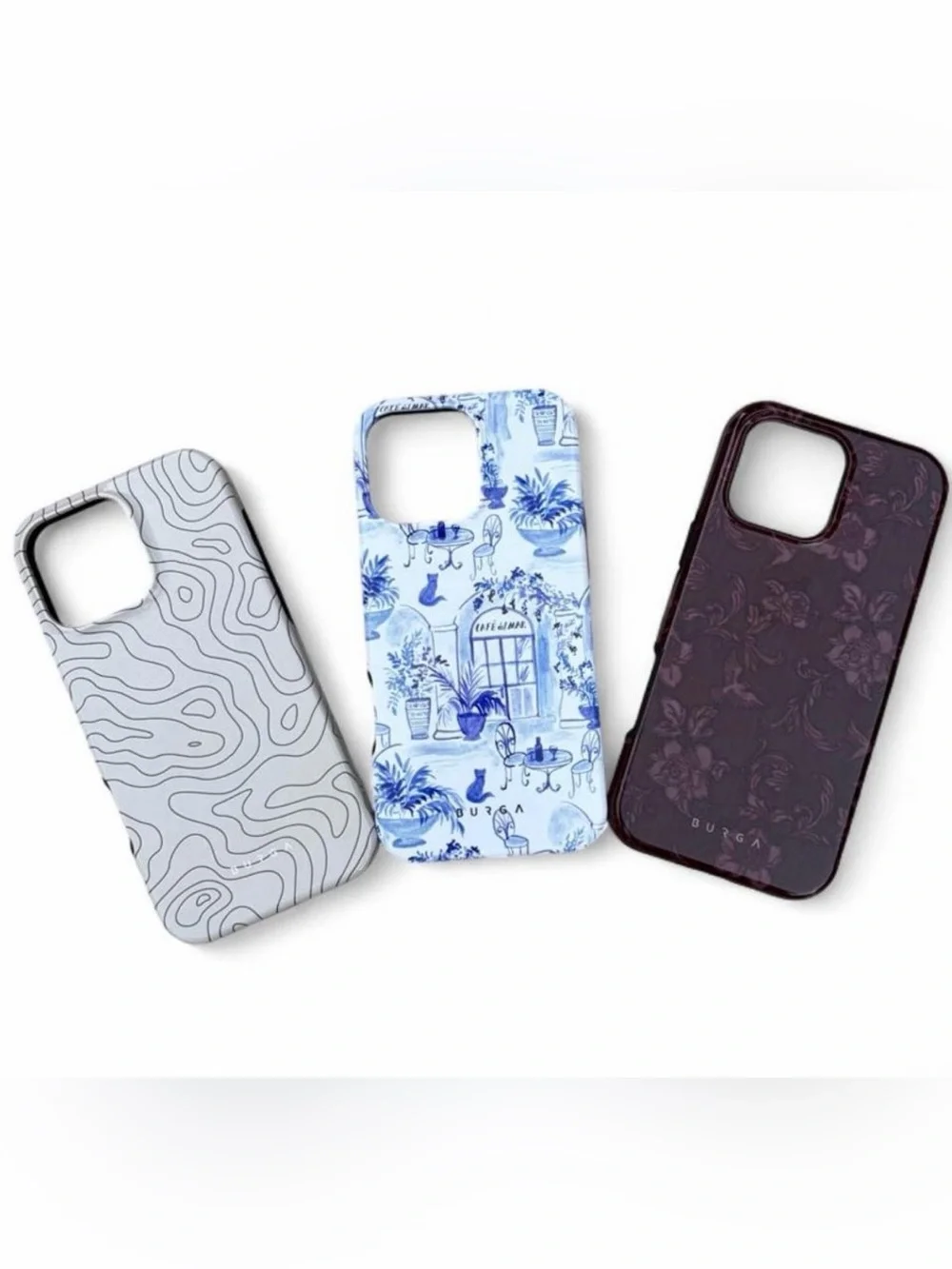 Bundle- 3 Burga iPhone 16 PRO Max cases. All excellent condition.
